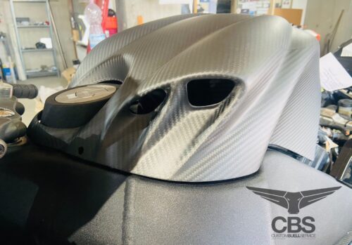 Airbox carbonio opaco cod. CB93-O