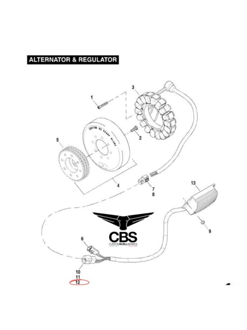 Set terminale e guarnizione regolatore di tensione cod.Y0145.02A8