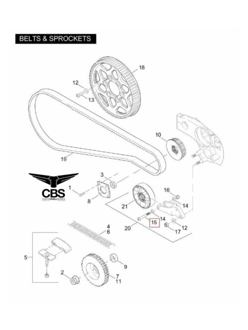 Vite tendicinghia cod. CA0020.02A8